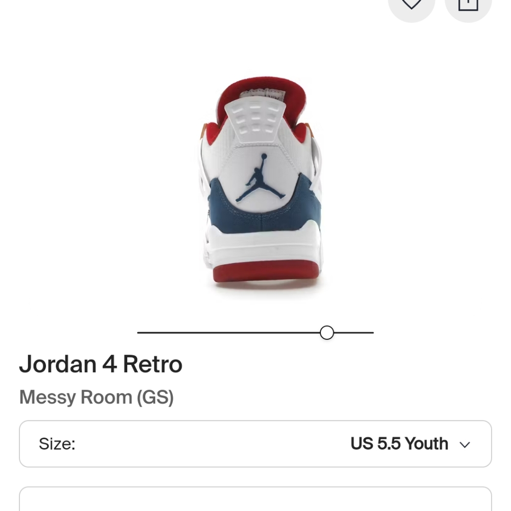 Air Jordan 4 Retro Messy Room - Picture 5 of 6